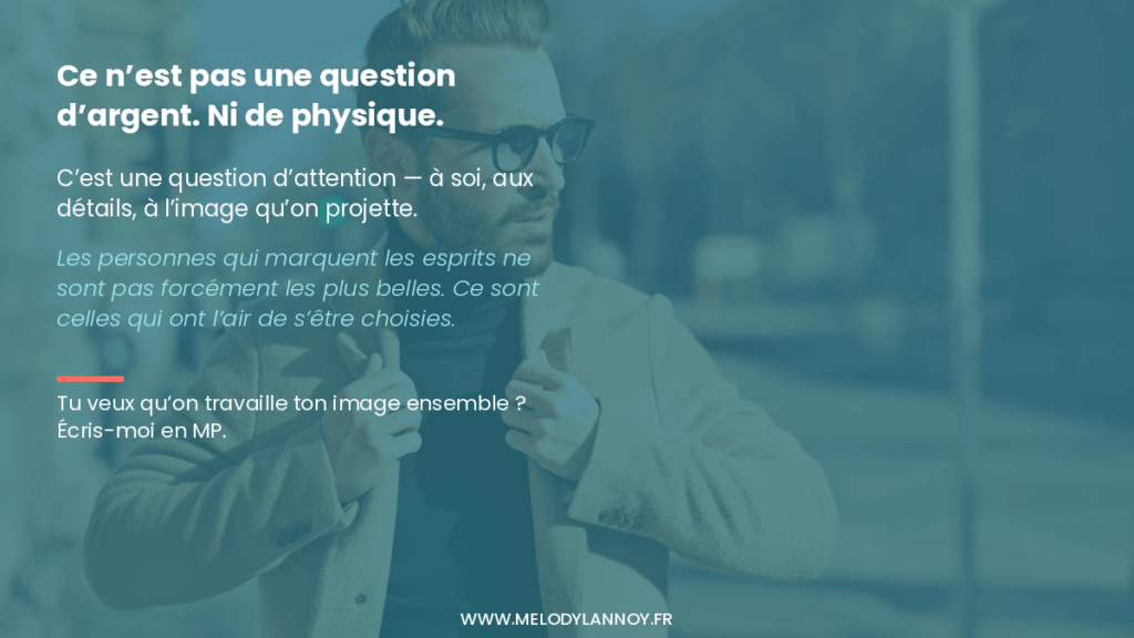 Homme élégant en manteau camel — conseil en image masculine Mélody Lannoy